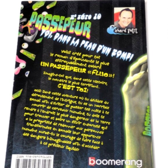 Passepeur Book # 010 (2012) - Toi, Dans La Peau D'un Zombie Signed by author - Picture 2 of 5